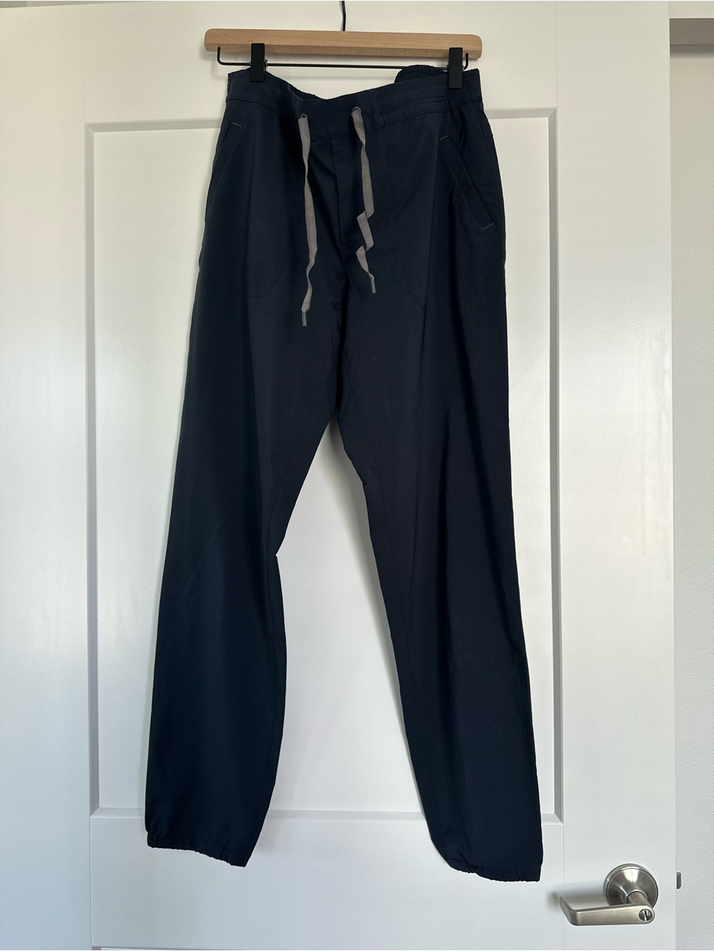 Eddie Bauer Navy Drawstring Track Joggers